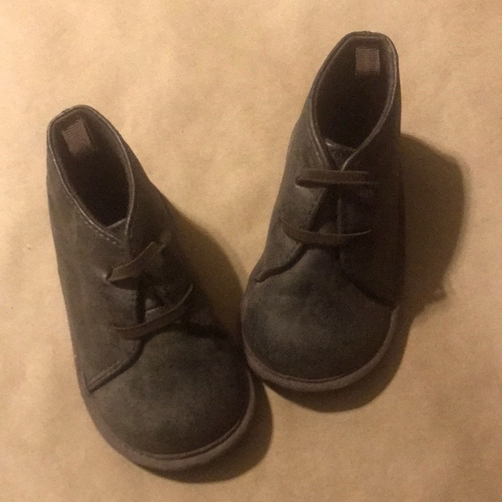 Taupe Crackle Boot baby/Toddlers  size 5 used Good Condition